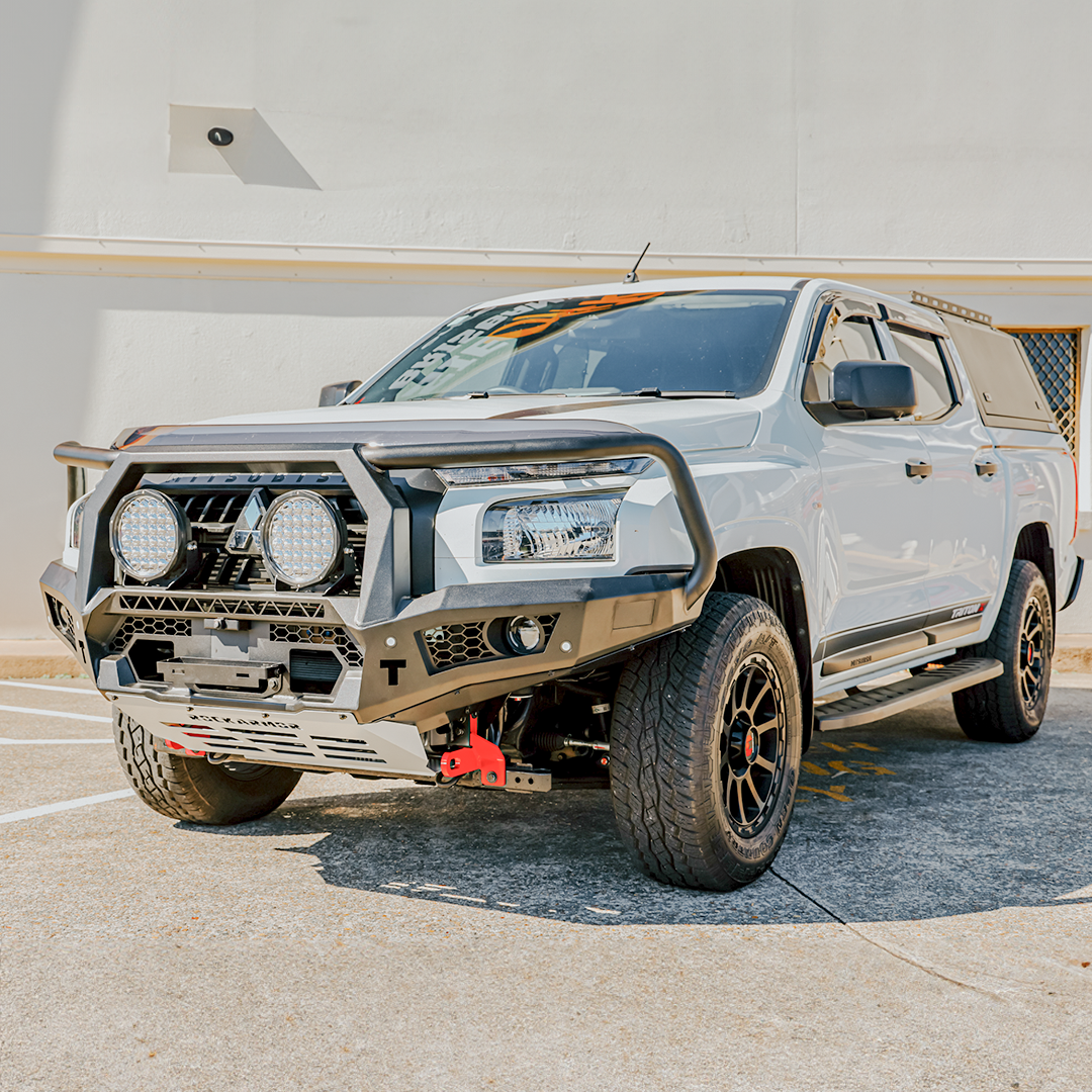 Rockarmor Gt Hoop Steel Bullbar - Mitsubishi Mv Triton 2024+