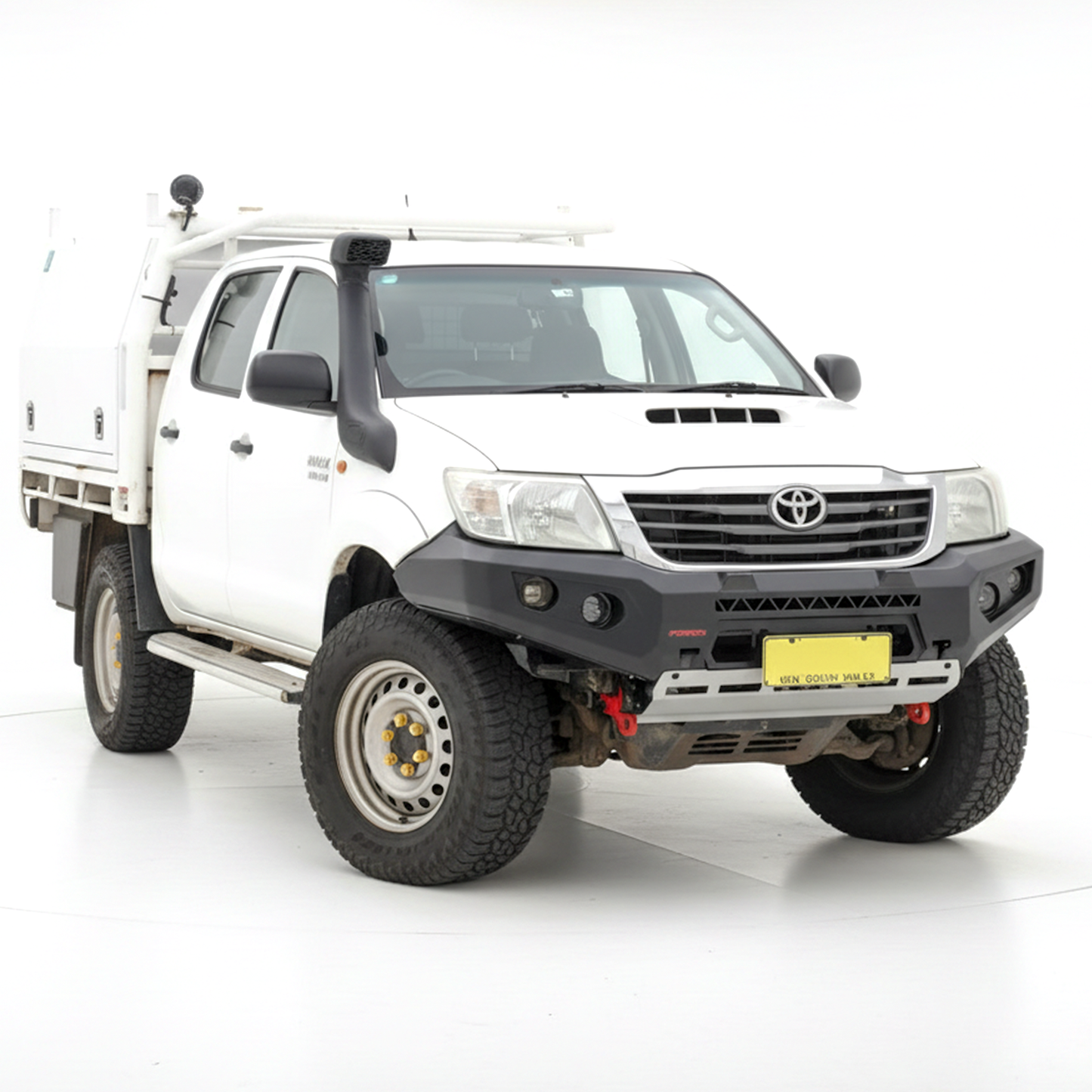Rockarmor Gt Hoopless Steel Bullbar Frontal Combo - Toyota Hilux N70 2012-15