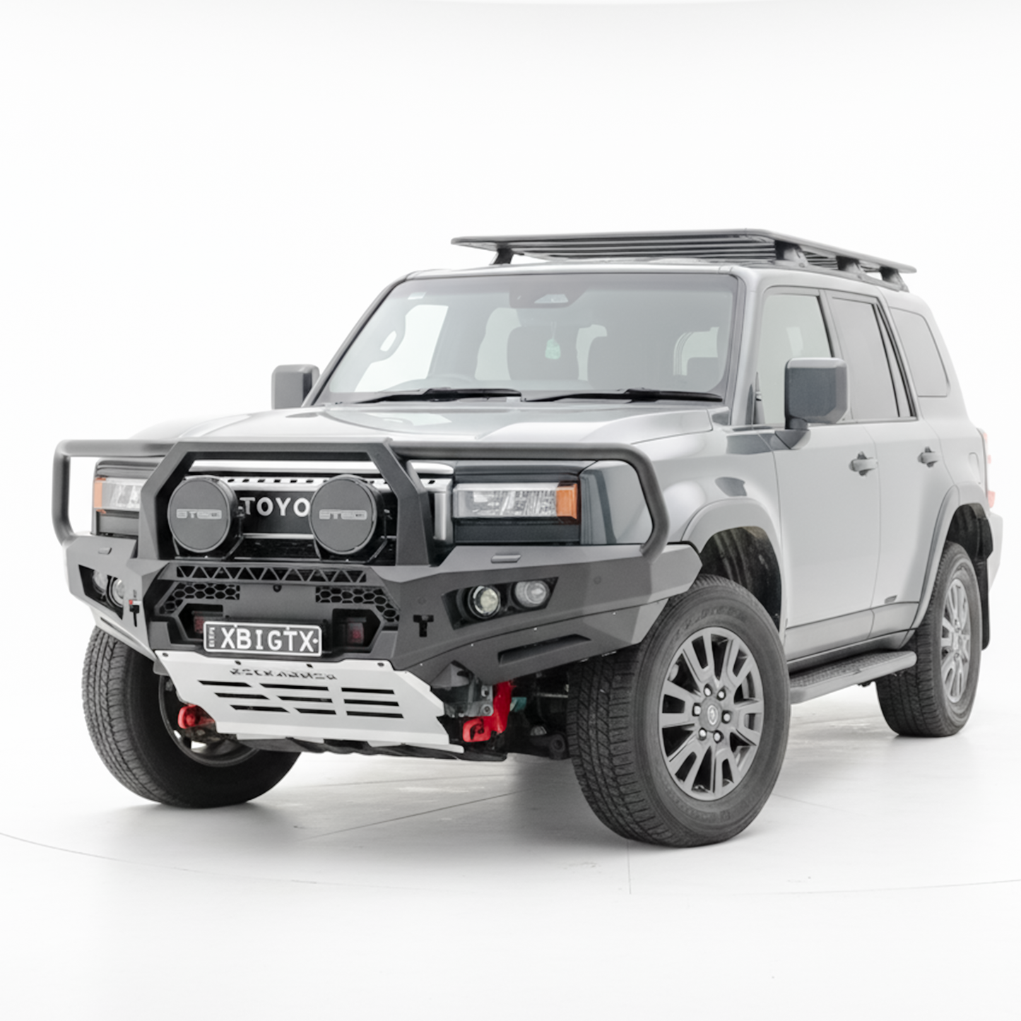 Rockarmor Rock Pack — Toyota Prado 250 2024 to Current | GT Hoop Bullbar + Rock Sliders