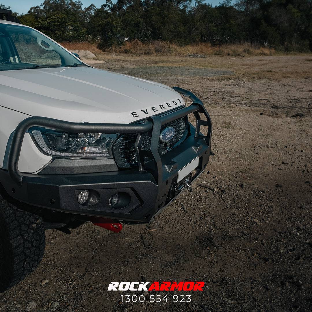 Rockarmor Rock Pack — Ford Ranger Wildtrak (Px 2 & Px 3) | GT Hoop Bullbar + Rock Sliders