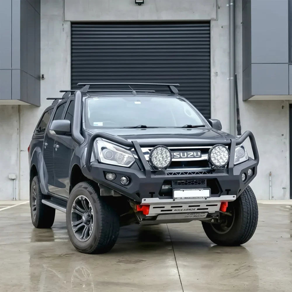 Rockarmor Gt Hoop Steel Bullbar - Isuzu Dmax 2017-2020 PFL (Full Bar Replacement)