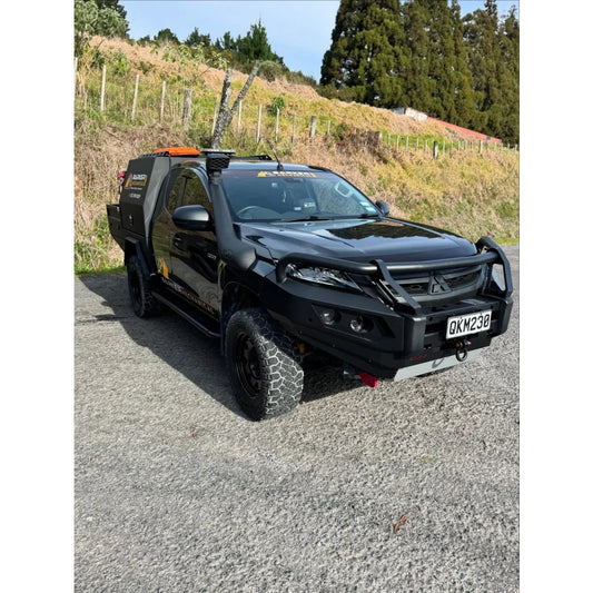 Rockarmor Gt Hoop Steel Bullbar - Mitsubishi Triton Mr 12/2018 - 02/2024 (Full Bar Replacement)