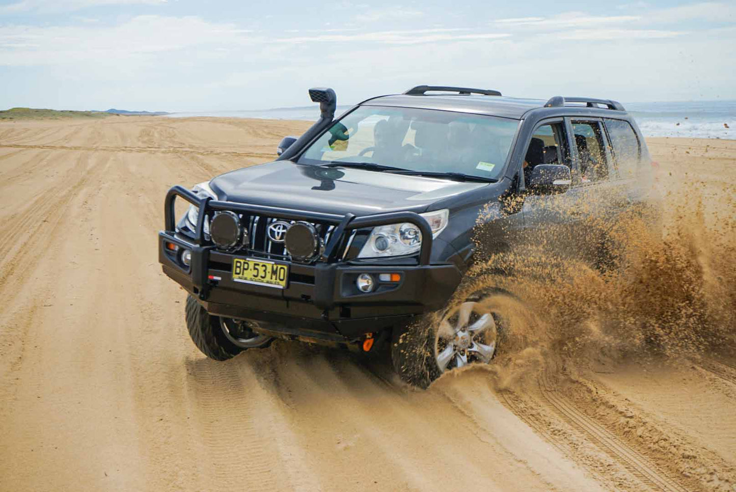 Rockarmor Premium Steel Bullbar - Toyota Prado Fj150 2009-2013 (Bumper Cut)