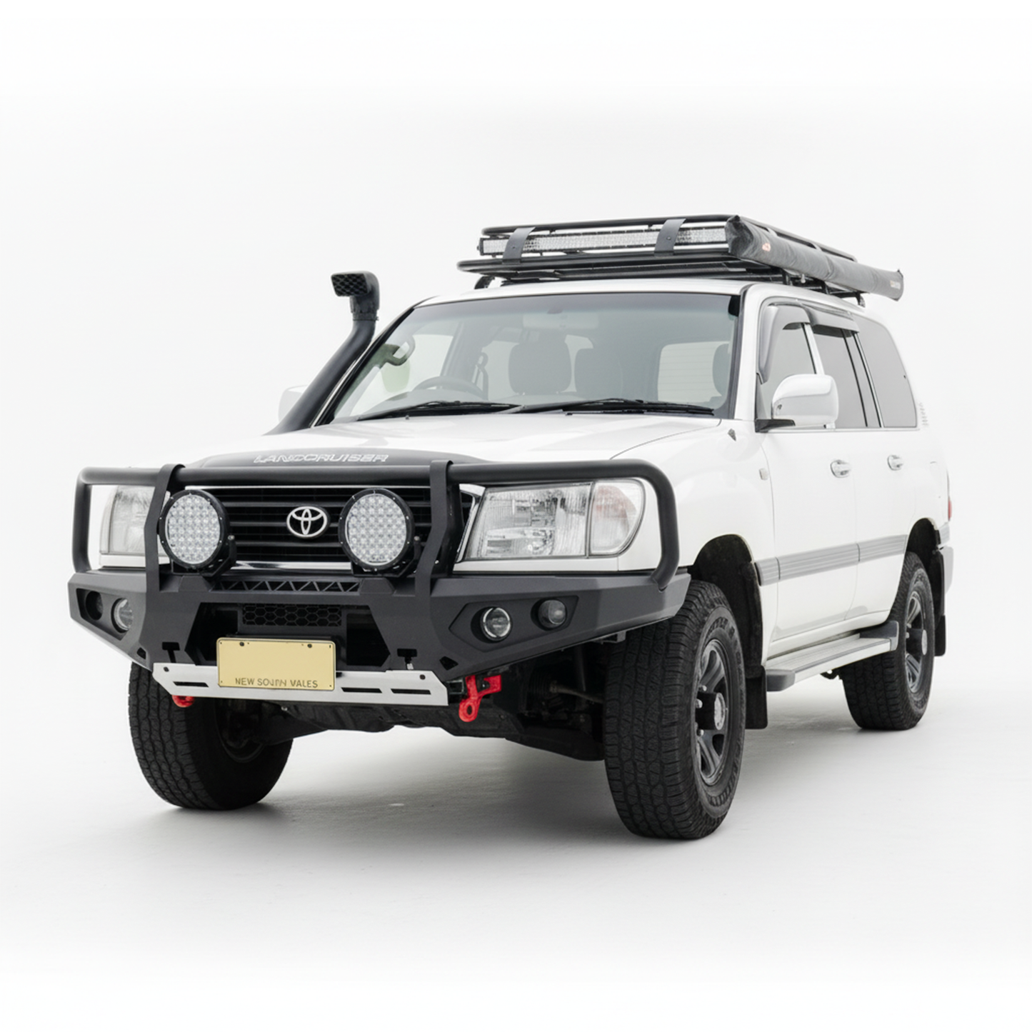 Rockarmor Gt Hoop Steel Bullbar - Landcruiser 100 Series 98-07 (Full Bar Replacement)