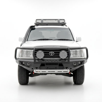 Rockarmor Gt Hoop Steel Bullbar - Landcruiser 100 Series 98-07 (Full Bar Replacement)