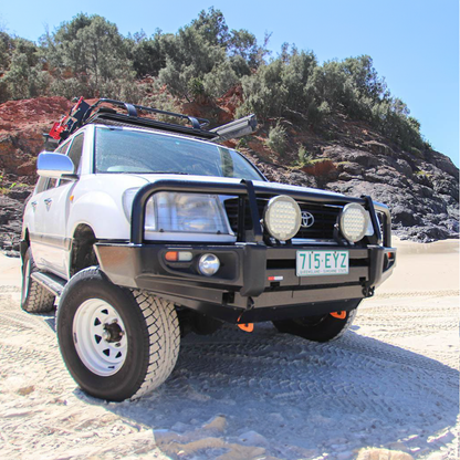 Rockarmor Premium Bullbar Frontal Combo To Suit Toyota Lancdruiser Fj100 1998- 2007Ifs