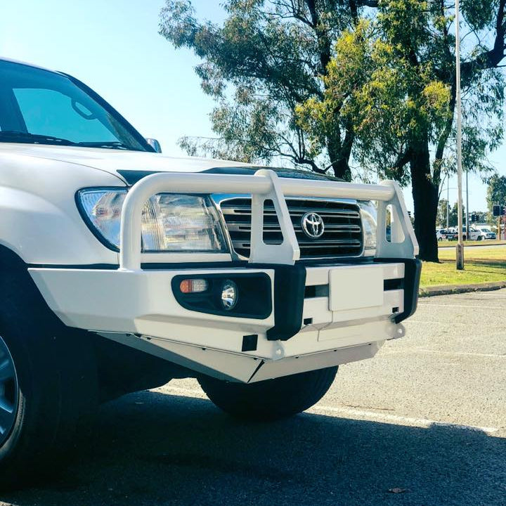 Rockarmor Premium Bullbar Frontal Combo To Suit Toyota Lancdruiser Fj100 1998- 2007Ifs