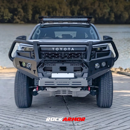 Rockarmor Gt Steel Hoop Bullbar Combo Pack - Toyota Hilux N90 2026+