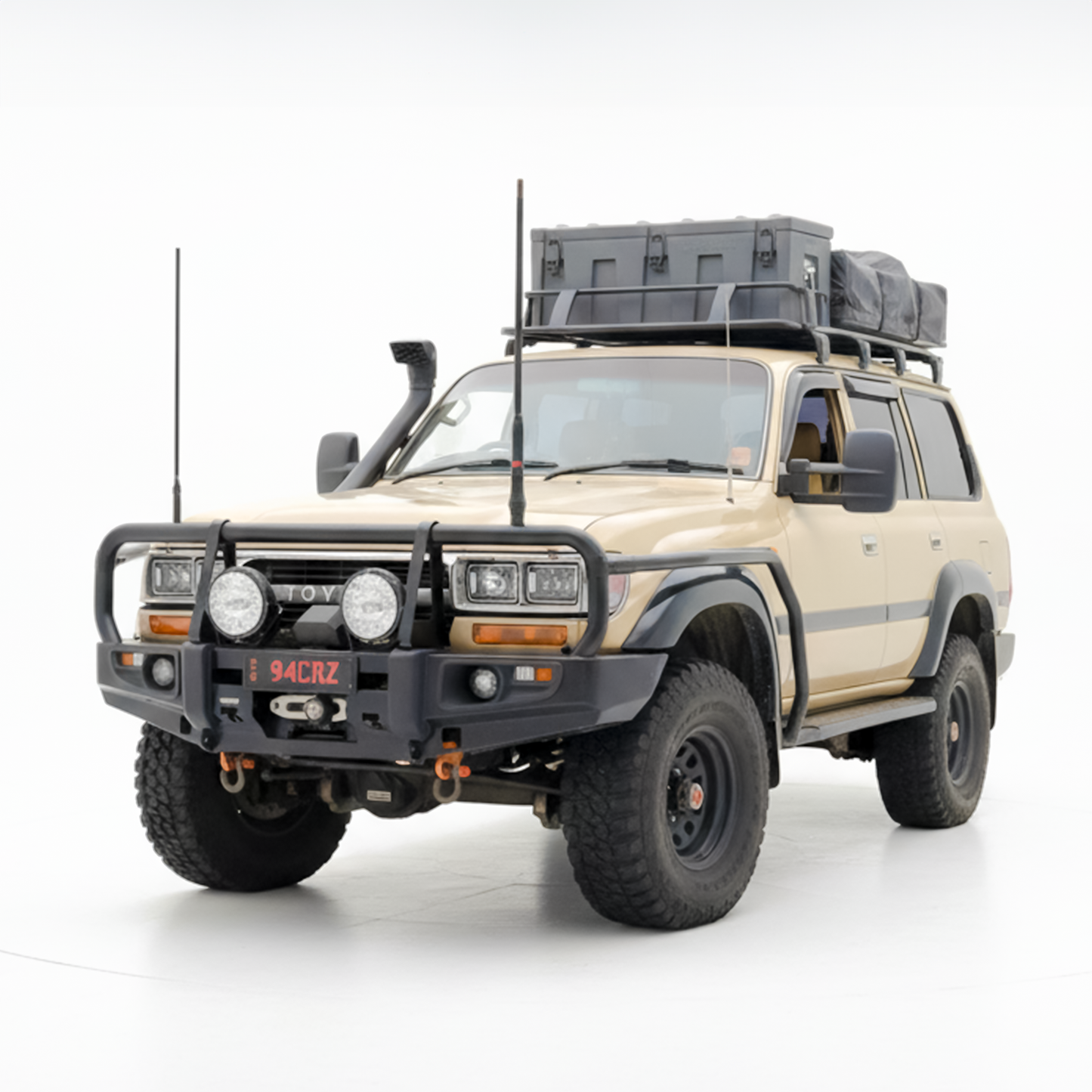Rockarmor Premium Bullbar Frontal Combo To Suit Toyota Landcruiser 80 1990-1997