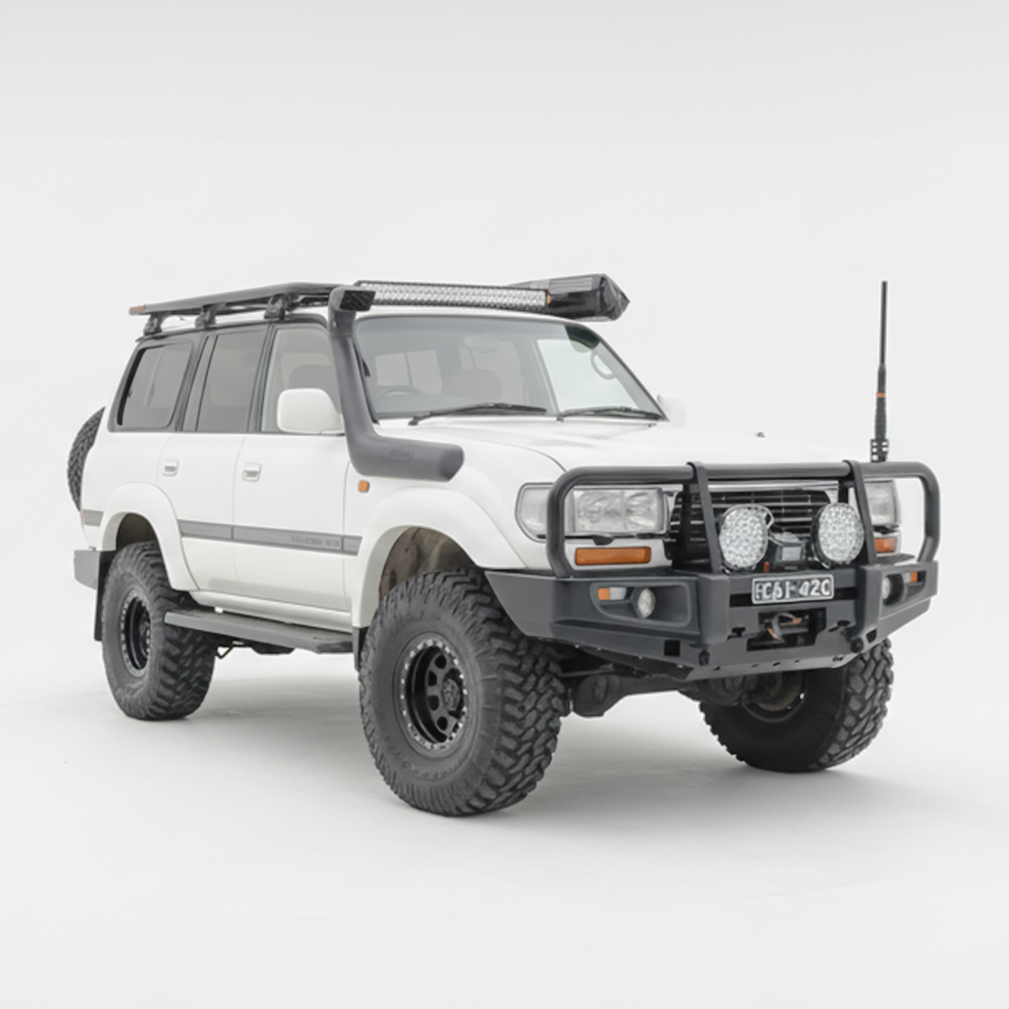 Rockarmor Premium Bullbar Frontal Combo To Suit Toyota Landcruiser 80 1990-1997