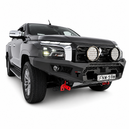 Rockarmor Rock Pack — Mitsubishi Mv Triton 2024+ | GT Hoopless Bullbar + Rock Sliders