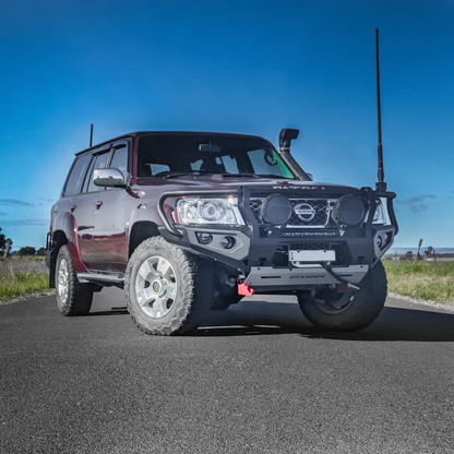 Rockarmor GT Hoop Nissan Patrol GU4 Bullbar Combo