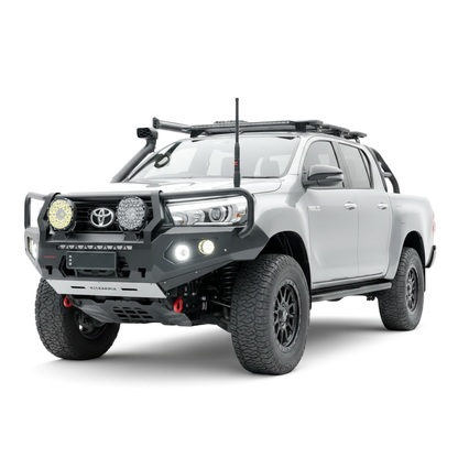 Rockarmor Gt Hoop Steel Bullbar - Toyota Hilux N80 Bullbar 2015 -2020 (Full Bar Replacement)