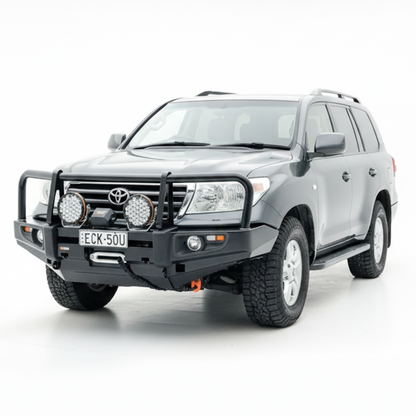 Rockarmor Premium Steel Bullbar - Toyota Landcruiser 200 Gx/Gxl (Vx & Sahara) 07-2015 (Bar Cut)