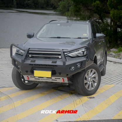 Rockarmor Rock Pack — Isuzu MUX 08/2020-2024 PFL | GT Hoop Bullbar + Rock Sliders