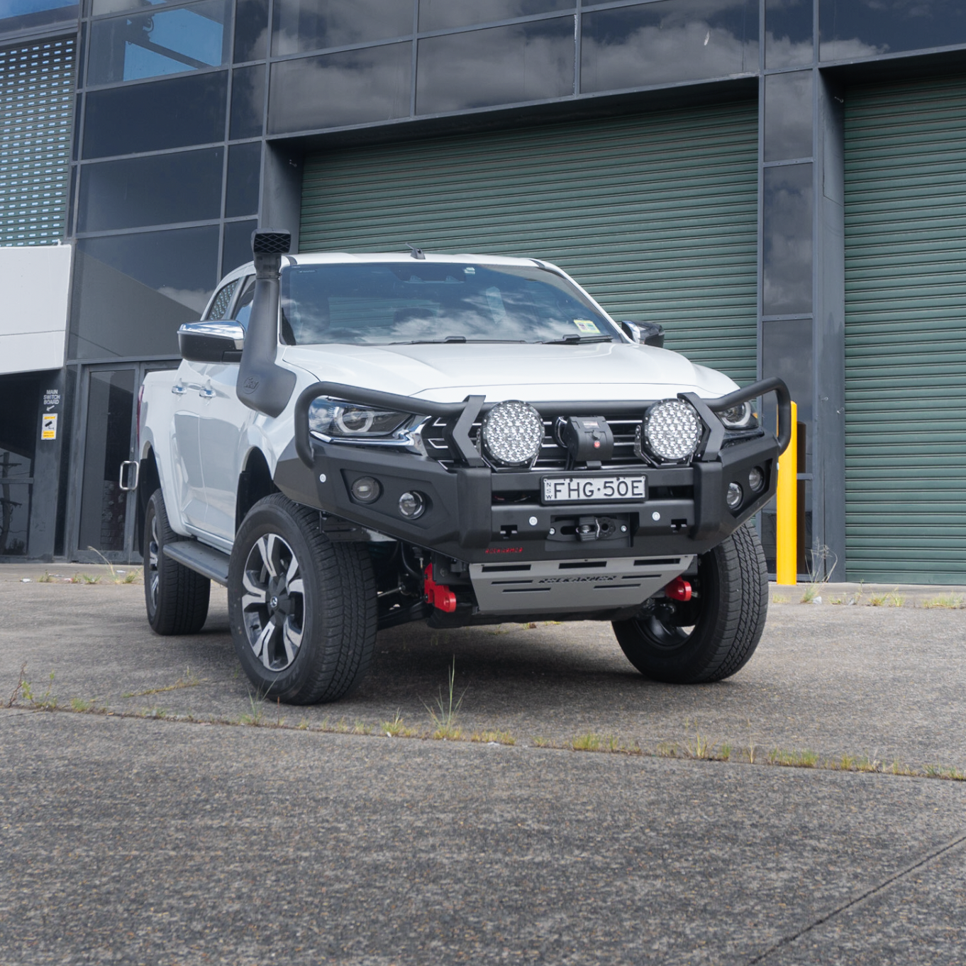 Rockarmor Gt Steel Hoop Bullbar Combo Pack - Mazda Bt50 2020+