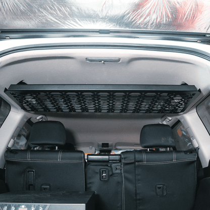 Rockarmor Prado 150 Cargo Shelf installed