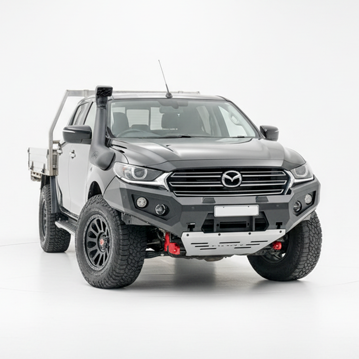 Rockarmor Gt Steel Hoopless Bullbar Combo Pack - Mazda Bt50 2020+