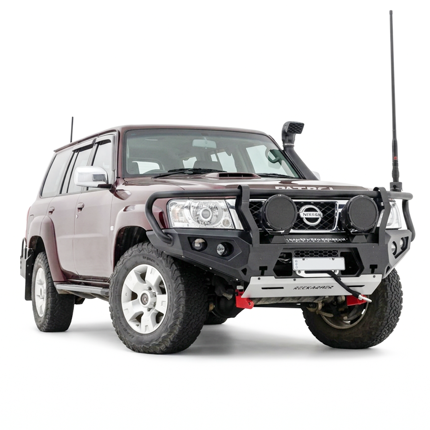 Rockarmor GT Hoop Nissan Patrol GU4 Bullbar Combo