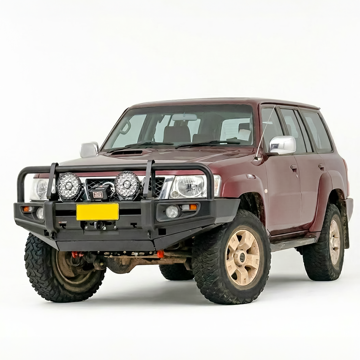 Rockarmor Rock Pack — Nissan Patrol Gu4 2005 To Current | Premium Bullbar + Rock Sliders