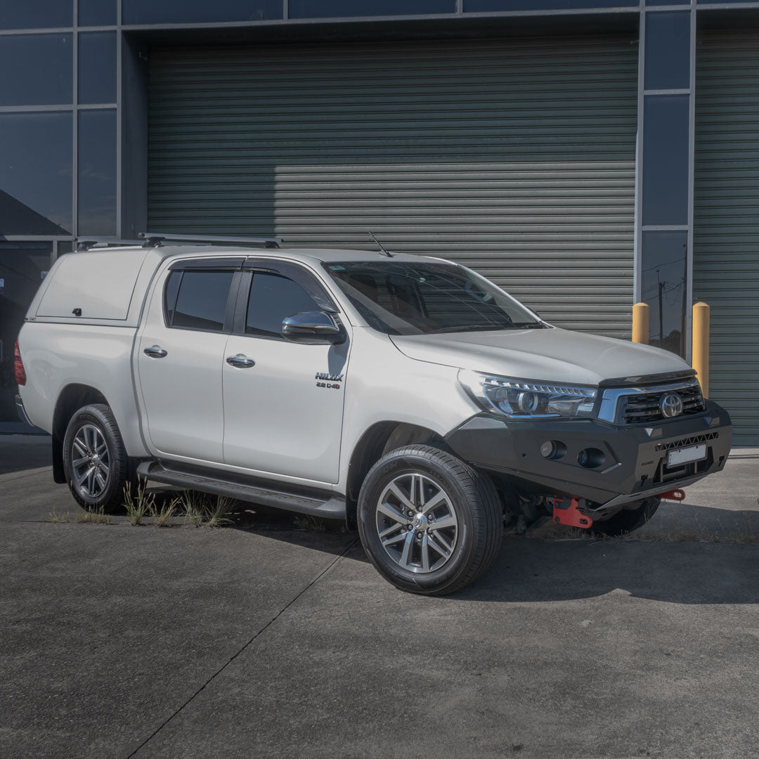 Rockarmor Rock Pack — Toyota Hilux N80 Bullbar 2015 -2020 | GT Hoopless Bullbar + Rock Sliders