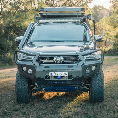 Rockarmor Gt Steel Hoop Bullbar Combo Pack - Toyota Hilux 2020-2025