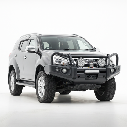 Rockarmor Rock Pack — Isuzu Mux 05/2017-07/2021 | Elite Hoop Bullbar + Rock Sliders