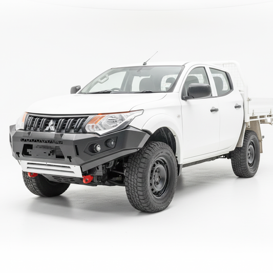 Rockarmor Gt Hoopless Steel Bullbar - Mitsubishi Triton MQ (Full Bar Replacement)