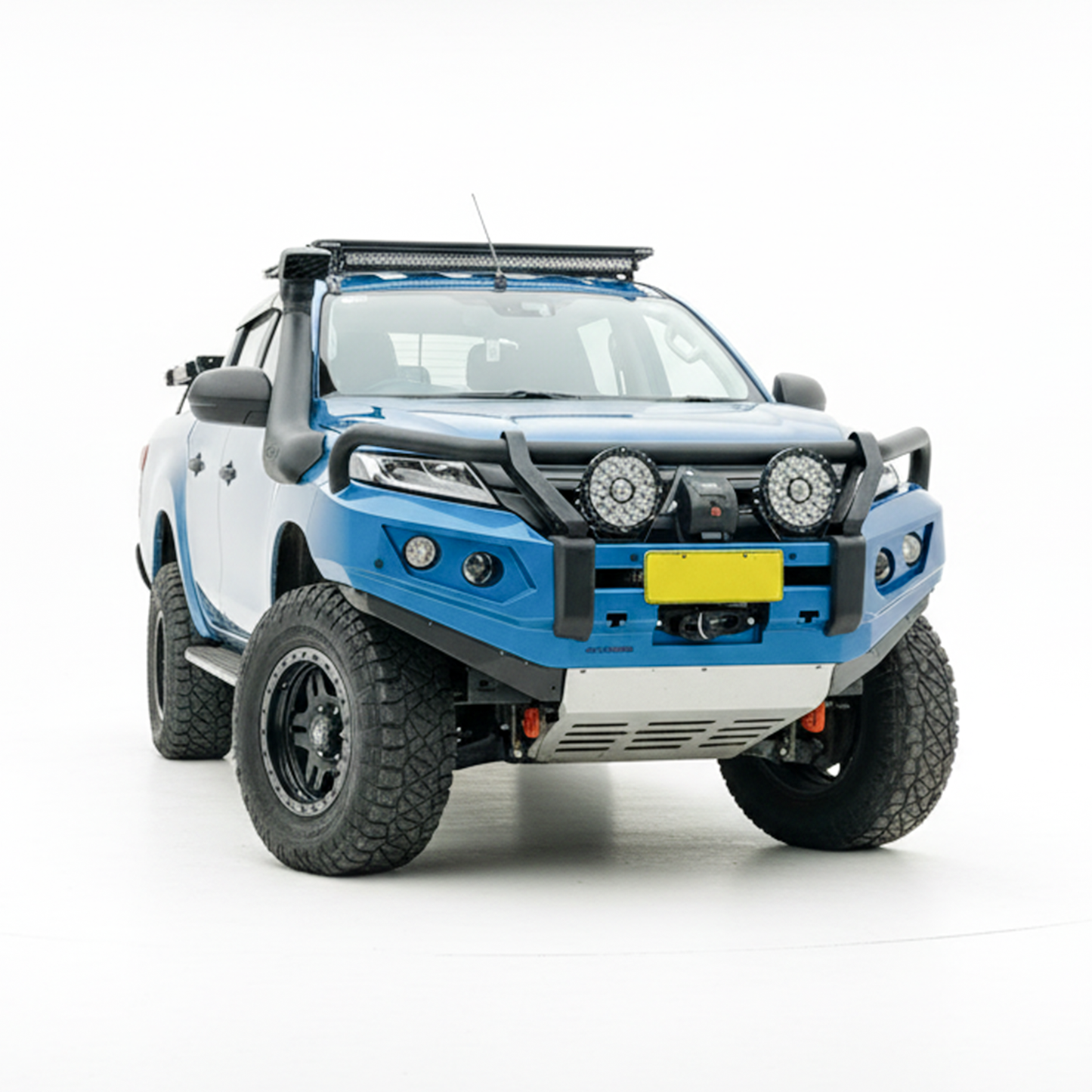 Rockarmor Gt Steel Hoop Bullbar Combo Pack - Mitsubishi Mr Triton