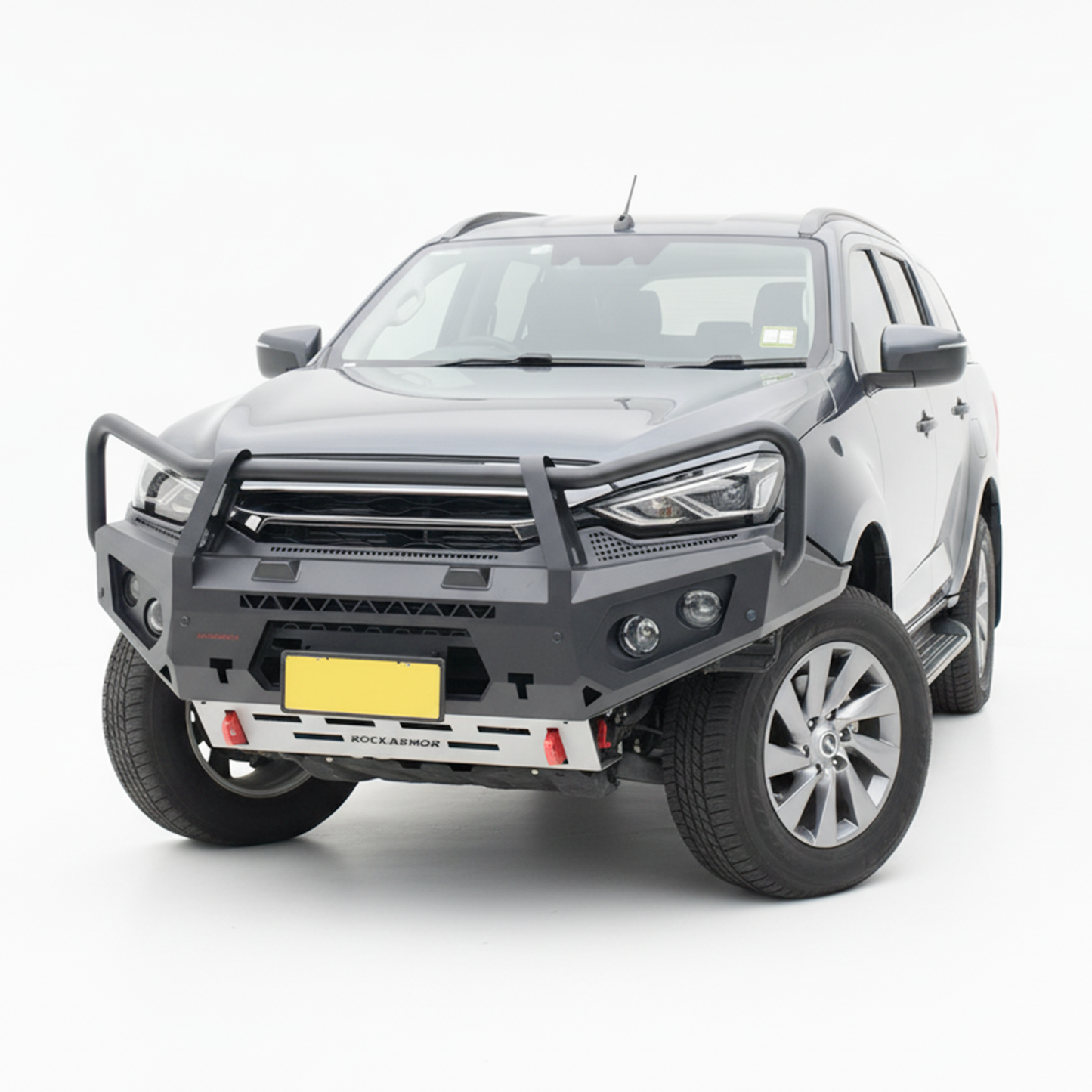 Rockarmor Rock Pack — Isuzu MUX 08/2020-2024 PFL | GT Hoop Bullbar + Rock Sliders