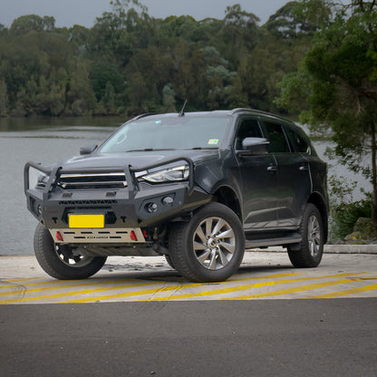 Rockarmor Rock Pack — Isuzu MUX 08/2020-2024 PFL | GT Hoop Bullbar + Rock Sliders