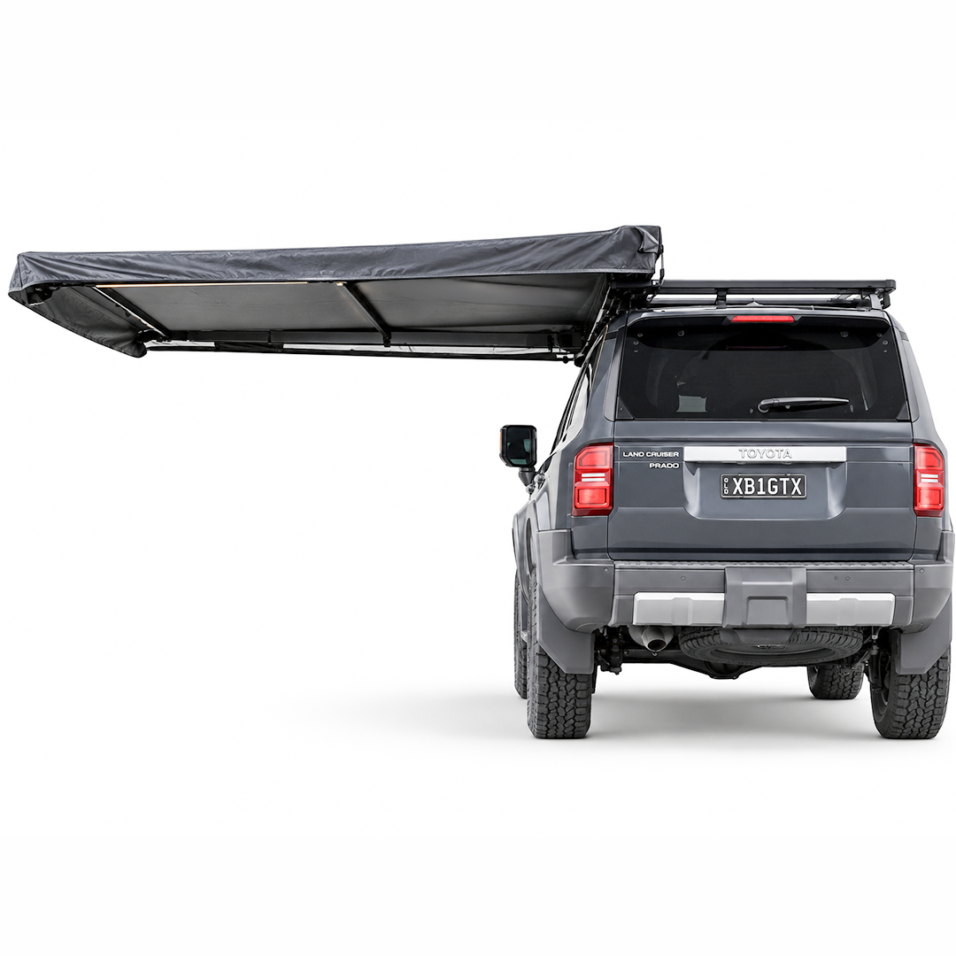 Rockarmor Next Gen Side Pull Out Free Standing Awning