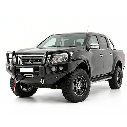 Rockarmor Rock Pack — Nissan Navara Np300 D23 2015-2020 | Elite Hoop Bullbar + Rock Sliders