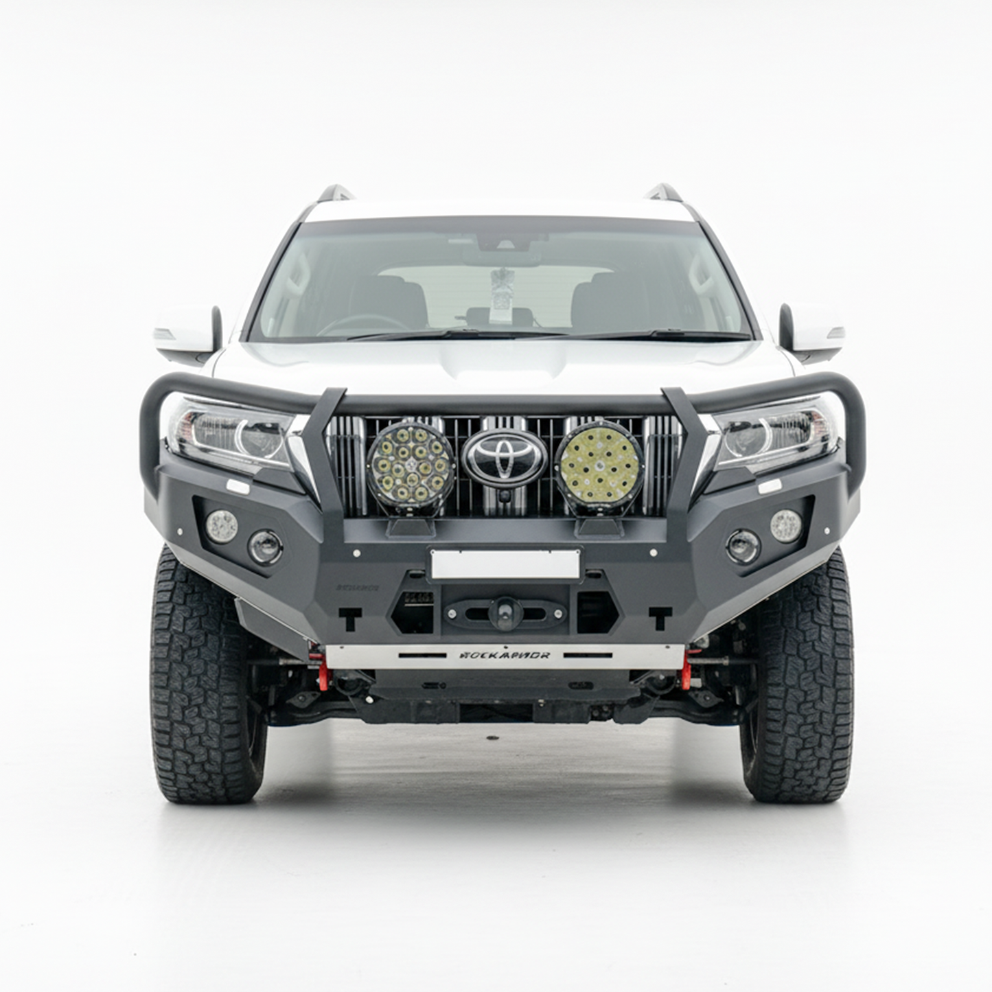 Rockarmor Gt Steel Hoop Bullbar Combo Pack - Toyota Prado 150 Series 2018+
