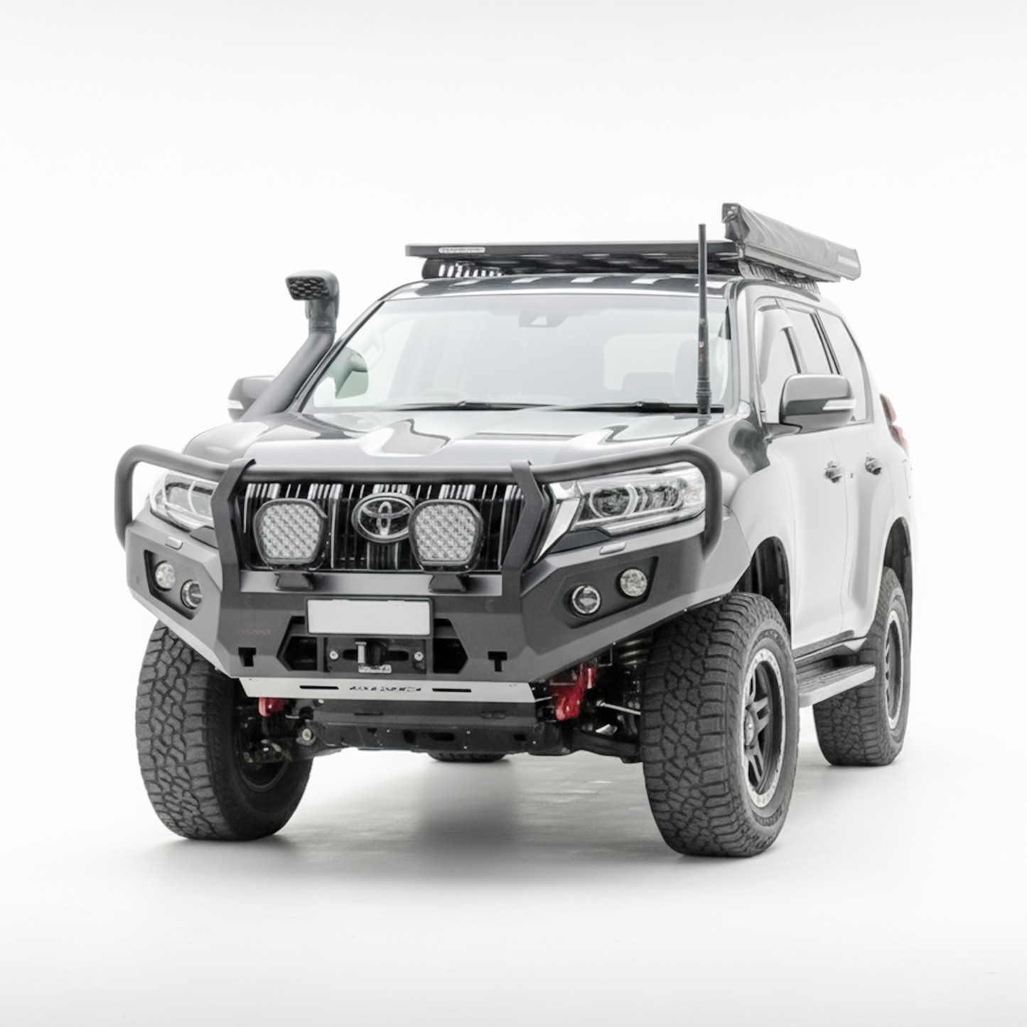 Rockarmor Gt Steel Hoop Bullbar Combo Pack - Toyota Prado 150 Series 2018+