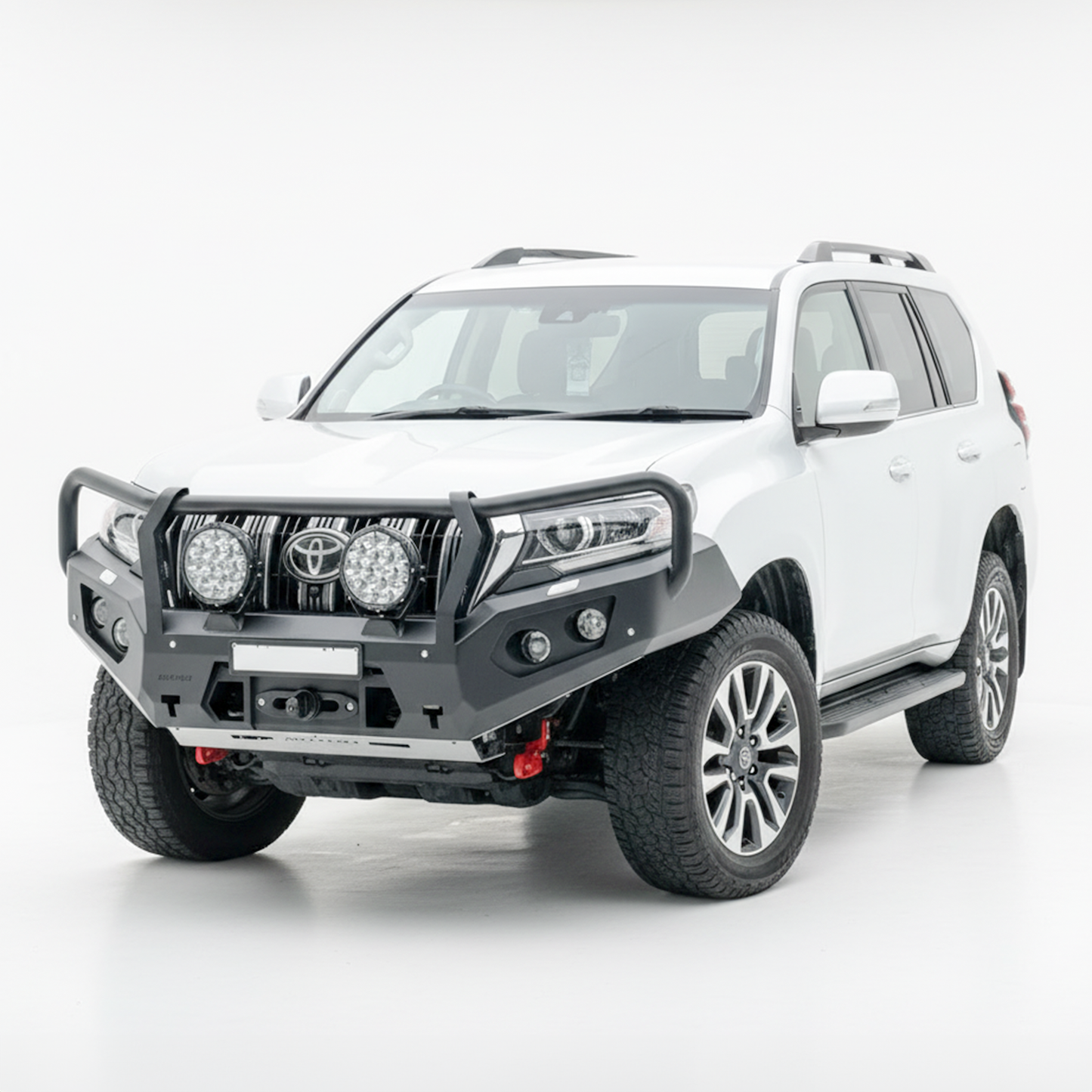 Rockarmor Gt Steel Hoop Bullbar Combo Pack - Toyota Prado 150 Series 2018+