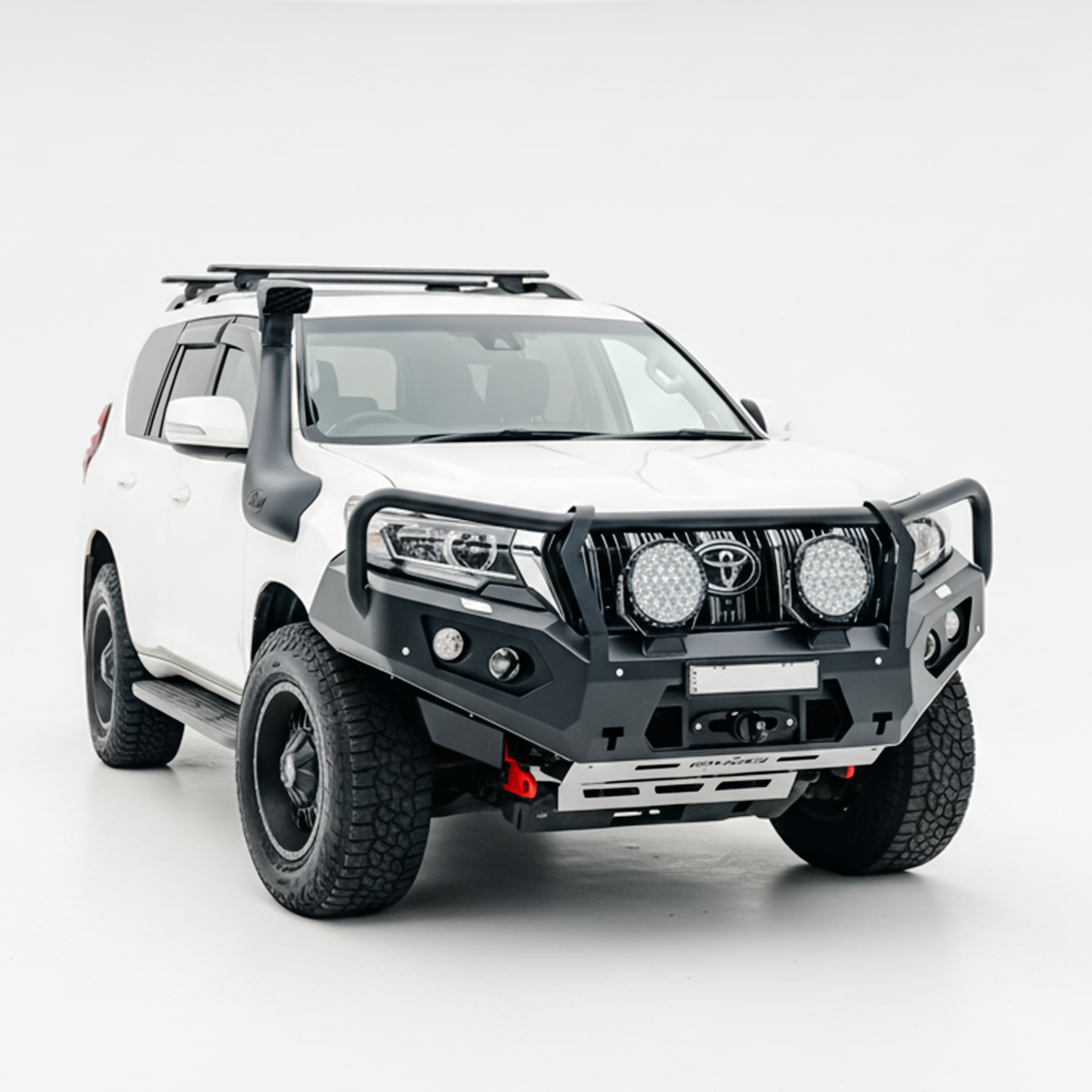 Rockarmor Gt Steel Hoop Bullbar Combo Pack - Toyota Prado 150 Series 2018+