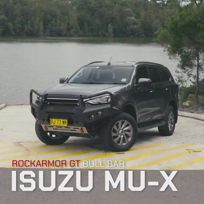 Rockarmor Rock Pack — Isuzu MUX 08/2020-2024 PFL | GT Hoop Bullbar + Rock Sliders