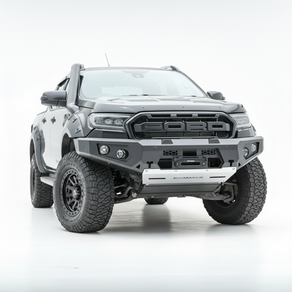 Rockarmor Gt Steel Hoopless Bullbar Combo Pack - Ford Ranger PX2 & 3