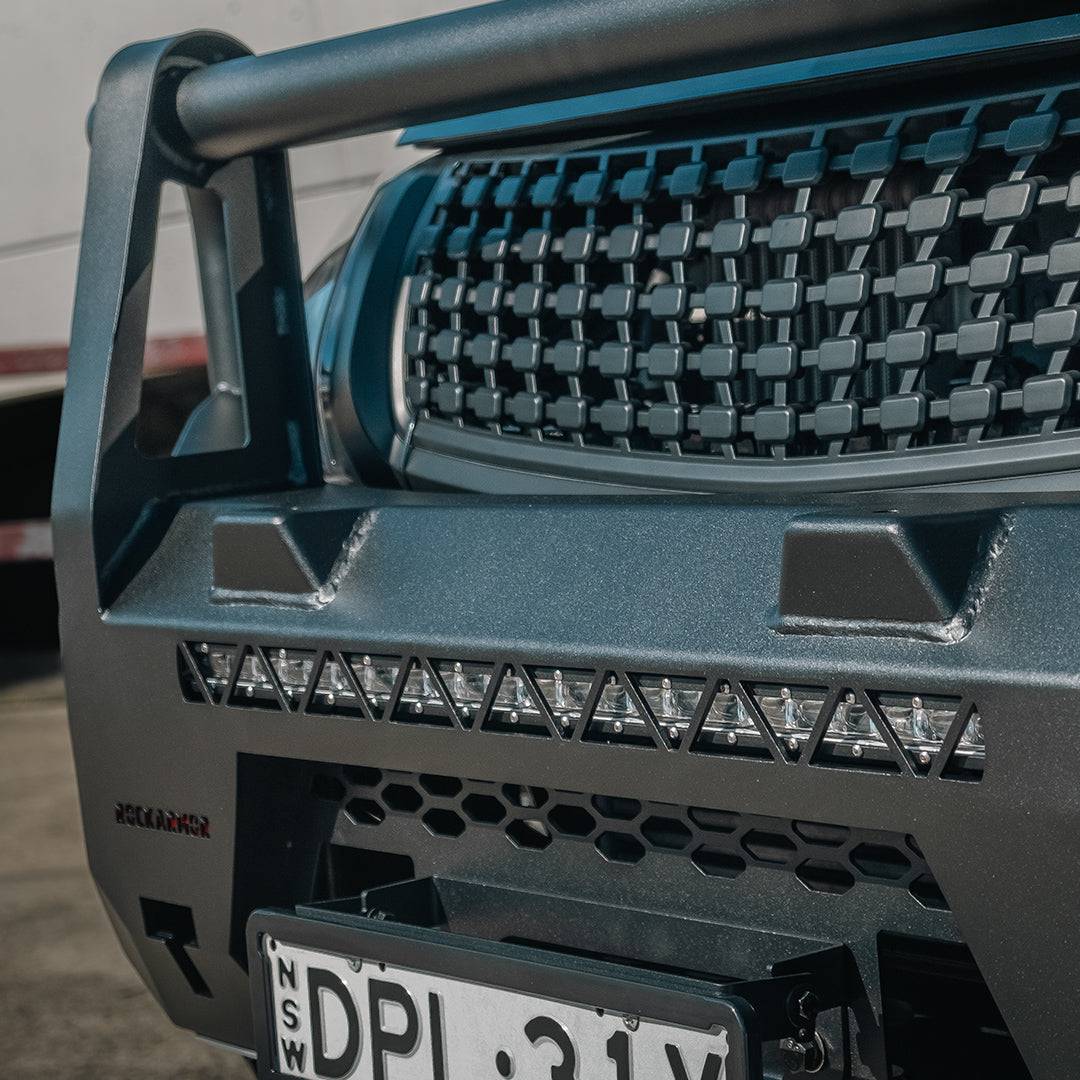 Rockarmor Rock Pack — Mitsubishi Triton MQ 04/2015 - 10/2018 | GT Hoop Bullbar + Rock Sliders