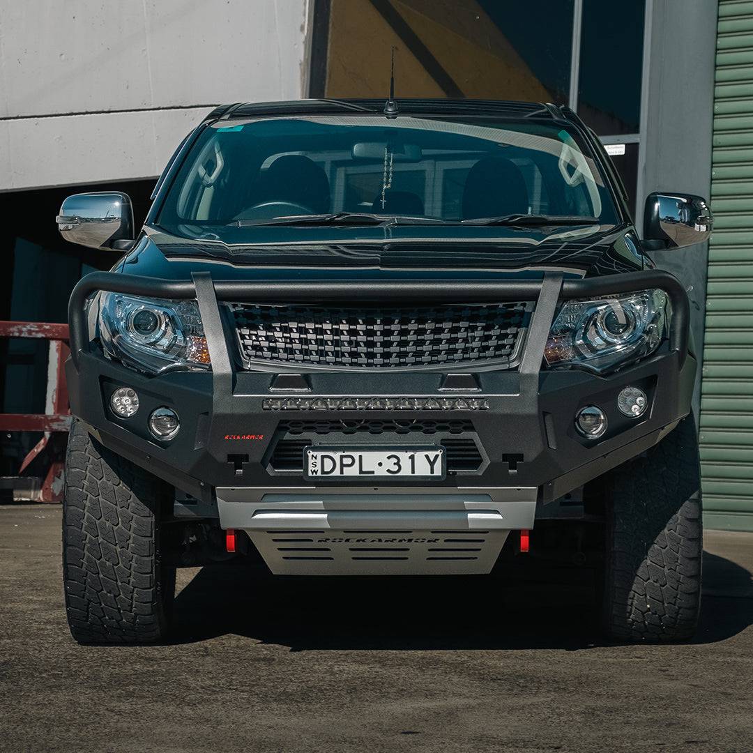 Rockarmor Rock Pack — Mitsubishi Triton MQ 04/2015 - 10/2018 | GT Hoop Bullbar + Rock Sliders