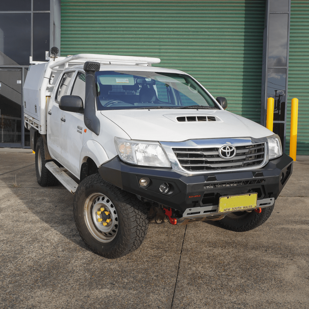 Rockarmor Gt Hoopless Steel Bullbar Frontal Combo - Toyota Hilux N70 2012-15