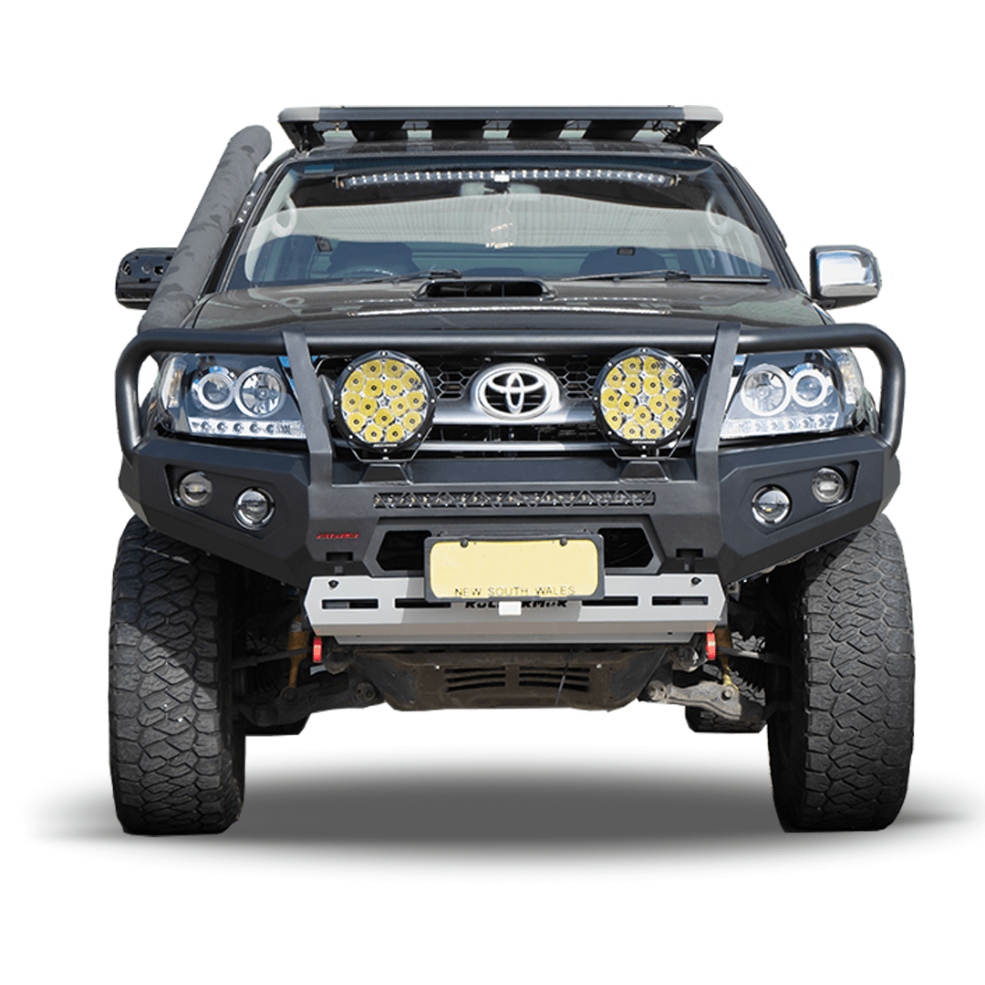 Rockarmor Gt Steel Hoop Bullbar Combo Pack - Toyota Hilux N70 2005-2011