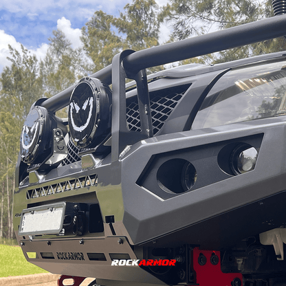 Rockarmor Rock Pack — Toyota Hilux N70 12-15 | GT Hoop Bullbar + Rock Sliders