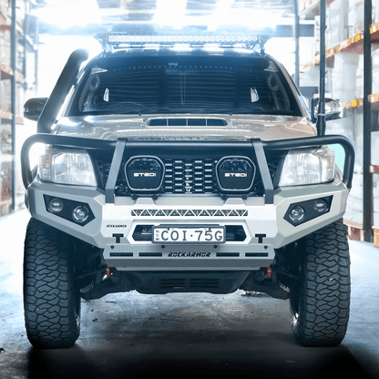 Rockarmor Gt Hoop Bullbar Combo Pack - Toyota Hilux N70 2012-2015