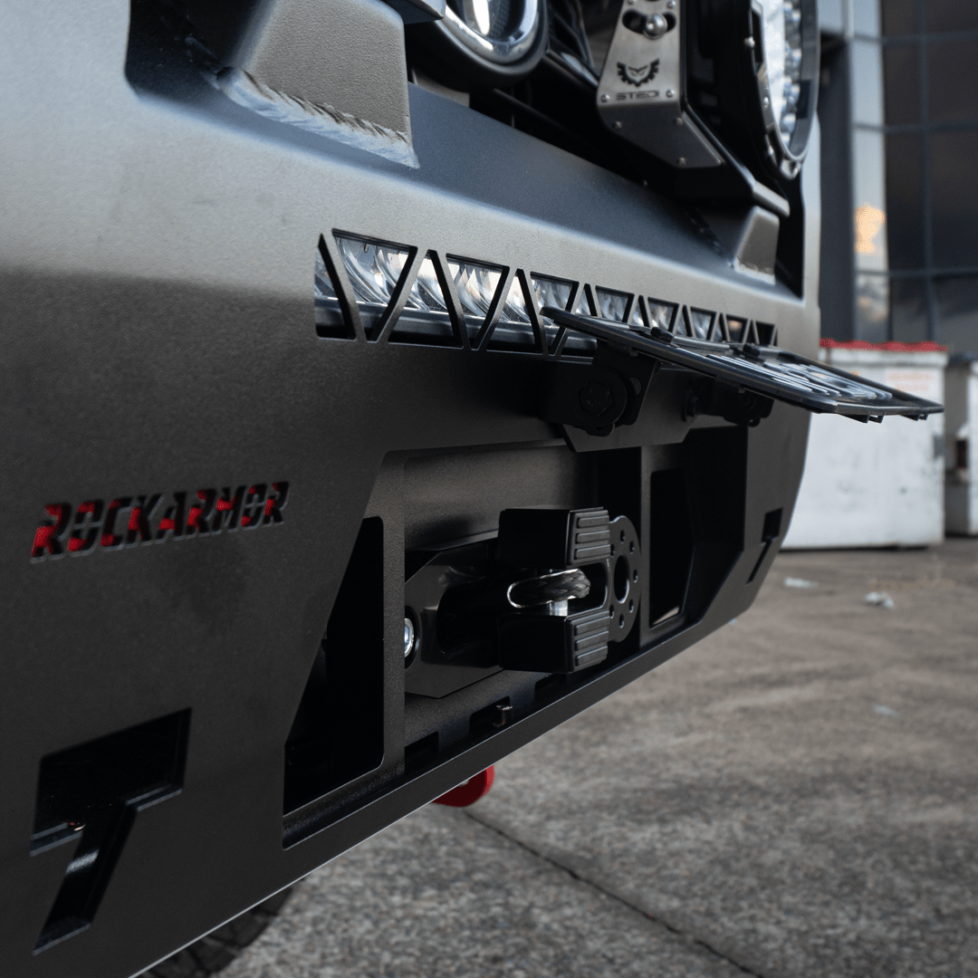 Rockarmor Gt Hoop Steel Bullbar - Toyota Hilux N80 Bullbar 2015 -2020 (Full Bar Replacement)