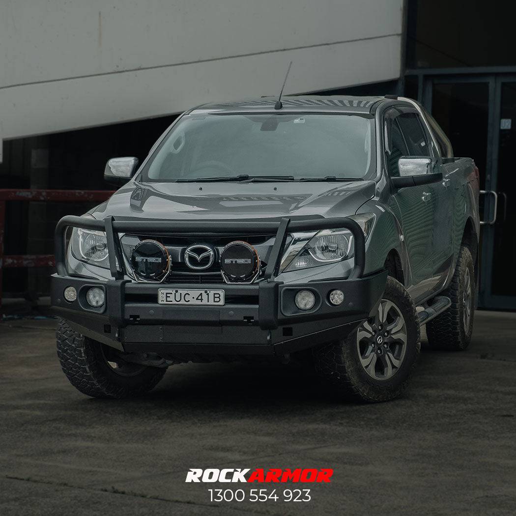 Rockarmor Rock Pack — Mazda Bt-50 2011-2020 | Elite Hoop Bullbar + Rock Sliders