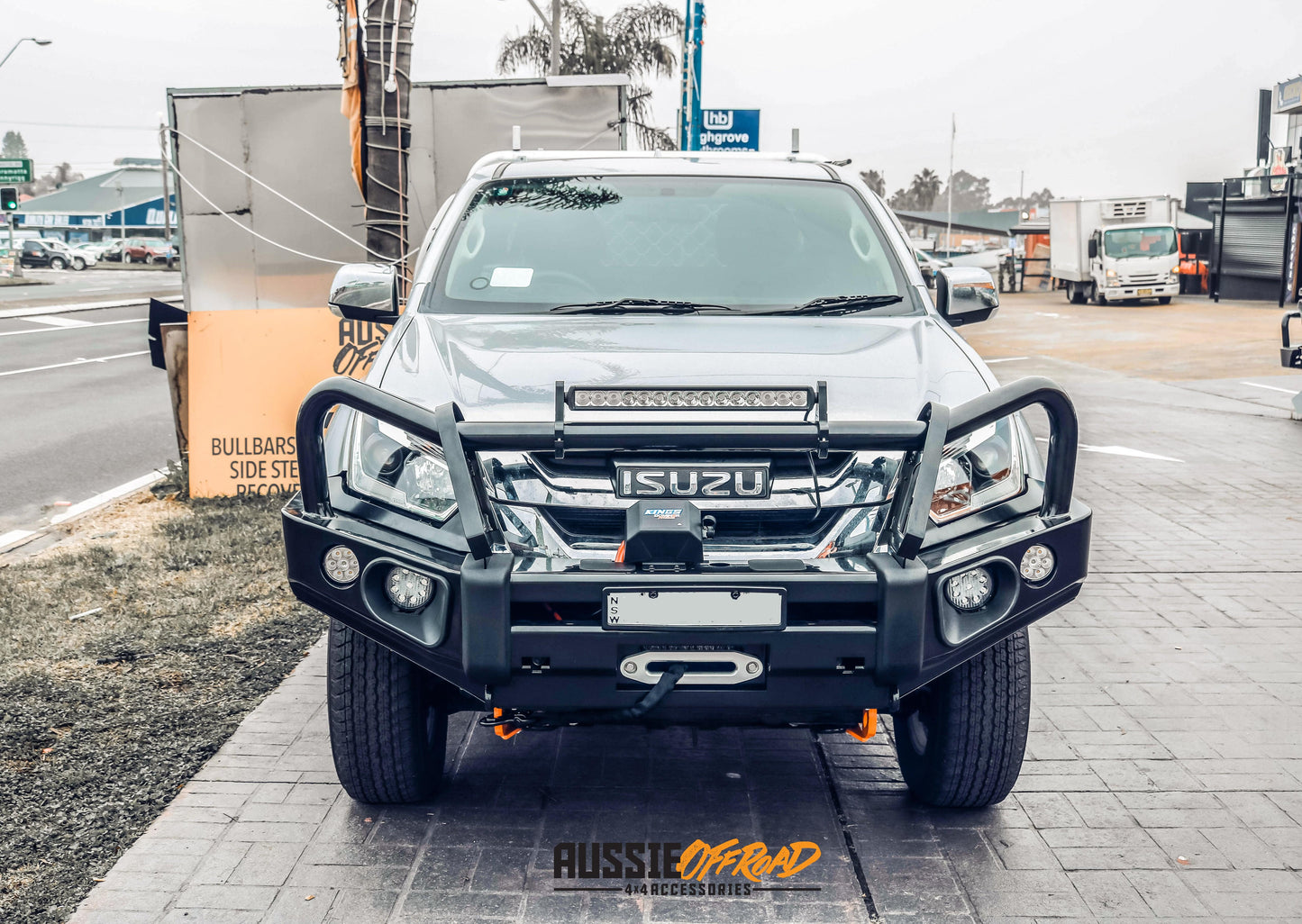 Rockarmor Rock Pack — Isuzu Dmax 01/2017-07/2020 | Elite Hoop Bullbar + Rock Sliders