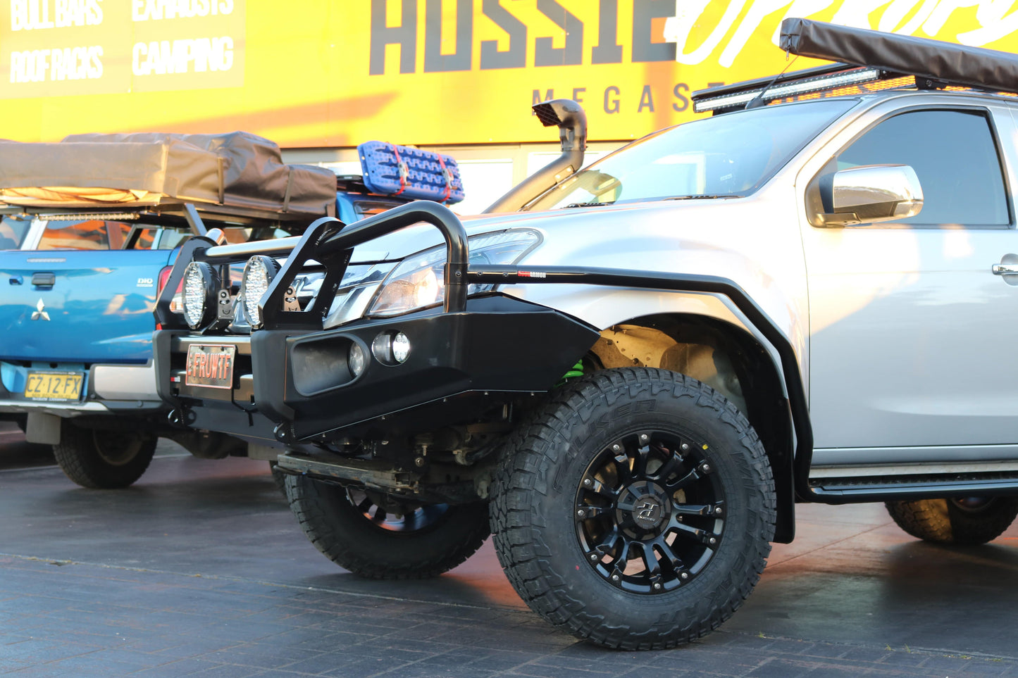 Rockarmor Elite Bullbar Frontal Combo To Suit Isuzu Dmax 2012-2020 (No Bumper Cut)