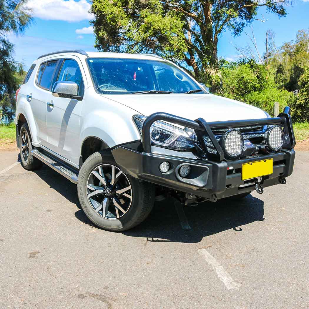 Rockarmor Rock Pack — Isuzu Mux 05/2017-07/2021 | Elite Hoop Bullbar + Rock Sliders